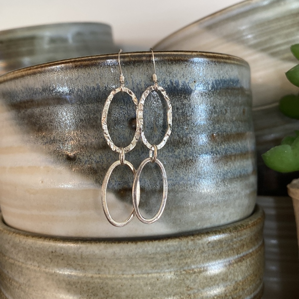 Silver 925 Dangle Earrings